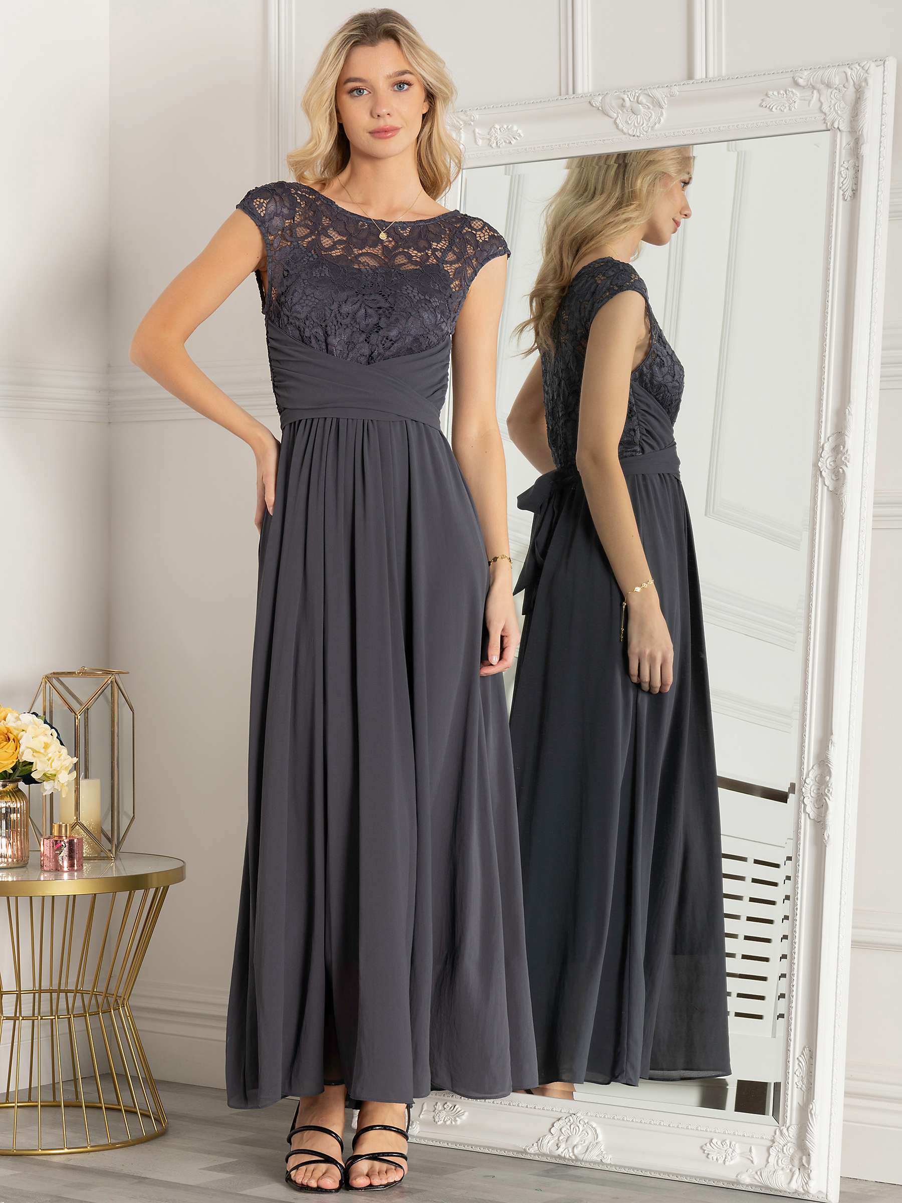 Buy Jolie Moi Lace Bodice Maxi Dress Online at johnlewis.com