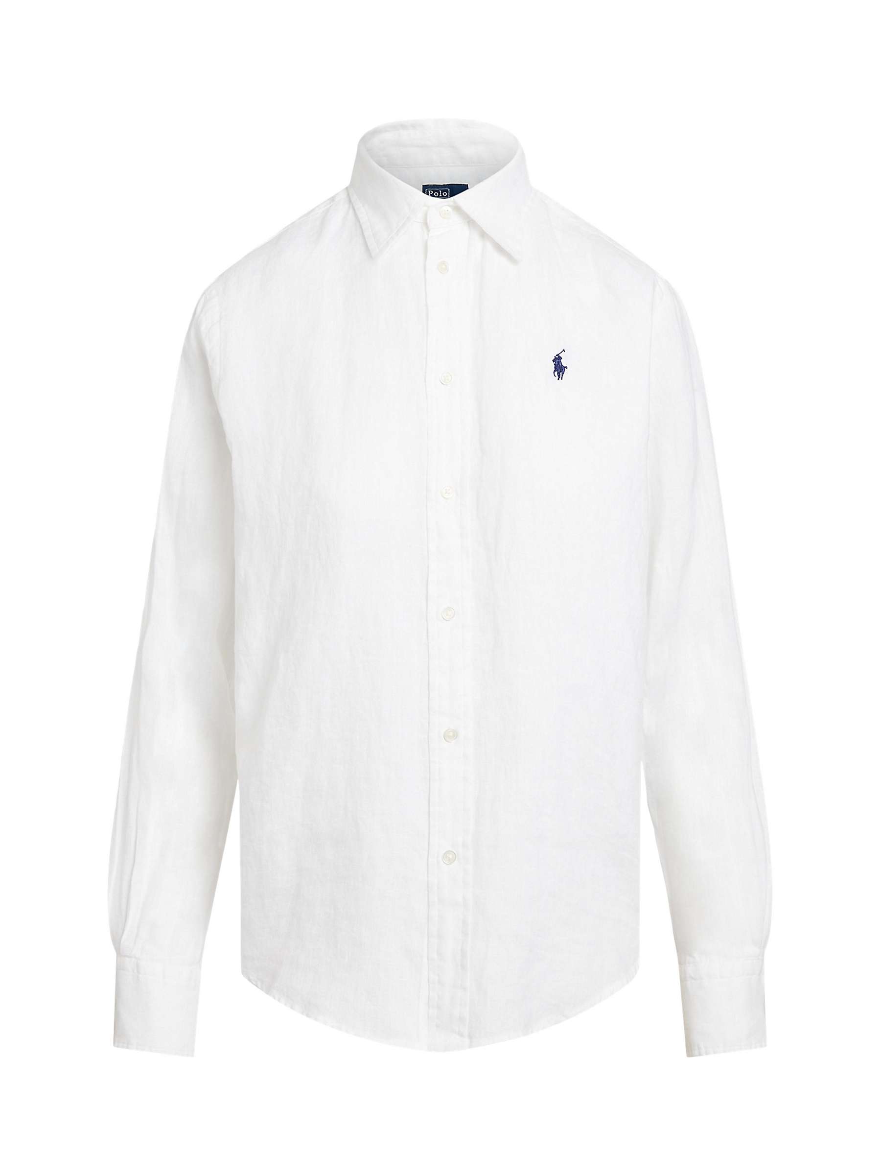 Buy Polo Ralph Lauren Linen Relaxed Fit Shirt Online at johnlewis.com