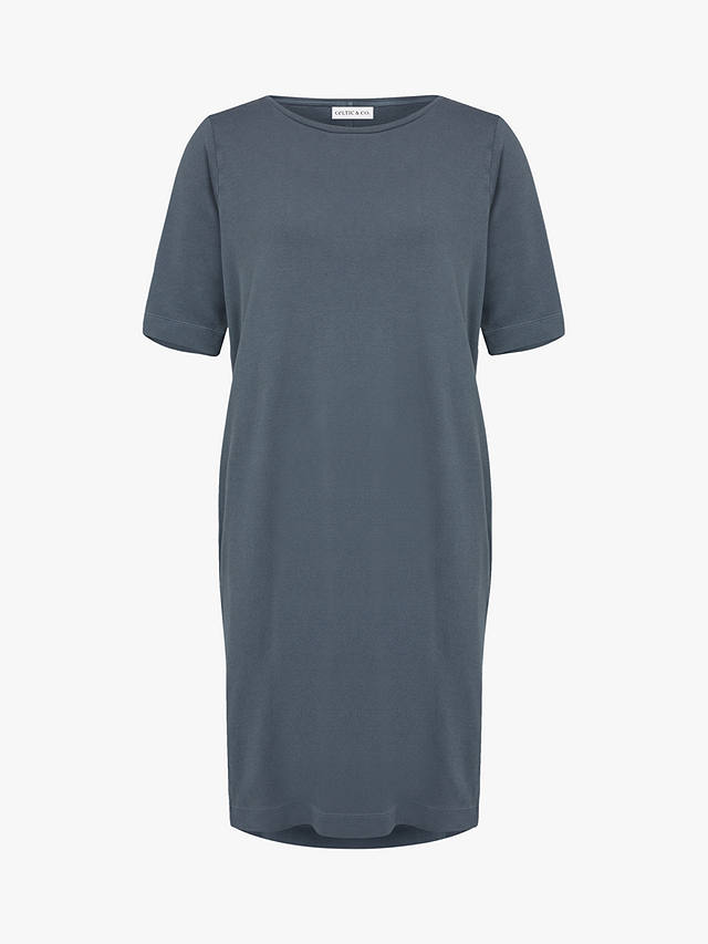 Celtic & Co. Organic Cotton T-Shirt Dress, Derby Grey