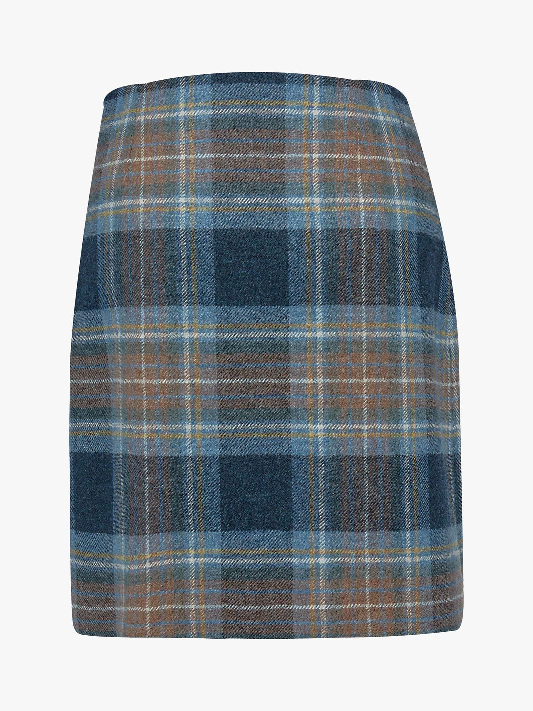 Buy Celtic & Co. The Celt Wool Skirt, Blue Ink Tartan Online at johnlewis.com