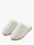 Celtic & Co. Teddy Sheepskin Mule Slippers, Ecru