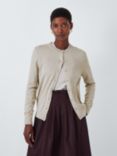 John Lewis Crew Neck Cotton Cardigan