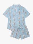 myza Organic Cotton Leopards Short Sleeve Pyjama Set