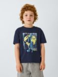 John Lewis Kids' Earth T-Shirt, Navy