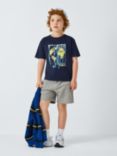 John Lewis Kids' Earth T-Shirt, Navy