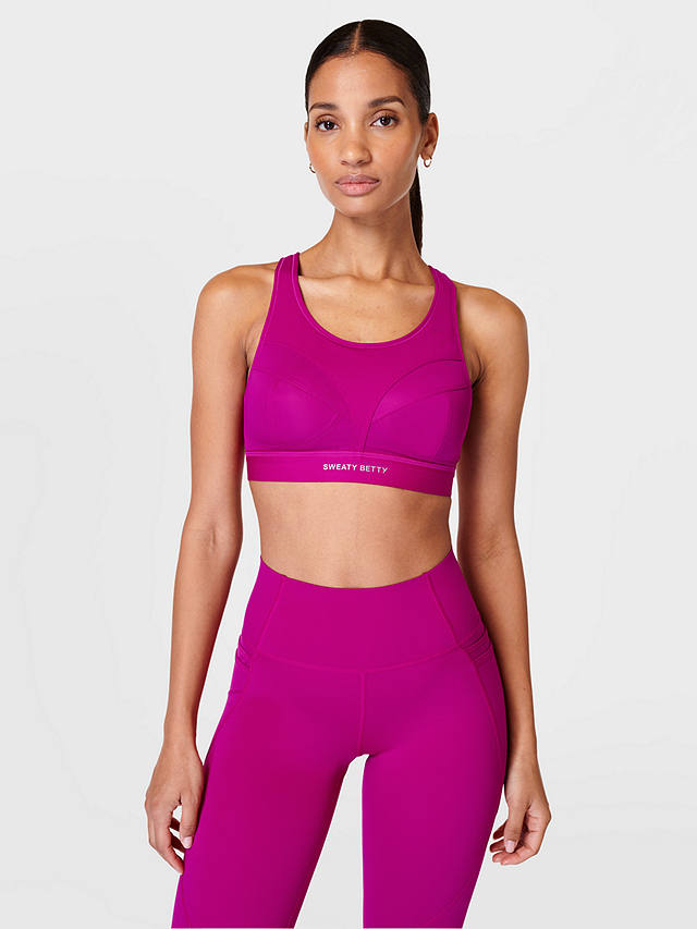 Sweaty Betty Power Pro Running Bra, Fusion Purple