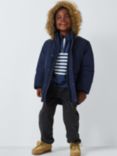 John Lewis Kids' Parka Coat, Blue