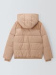 John Lewis Kids' Corduroy Quilted Jacket, Natural