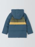 John Lewis Kids' Colour Block Padded Jacket, Blue