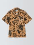 Carhartt WIP Short Sleeve Woodblock Shirt, Brown/Multi