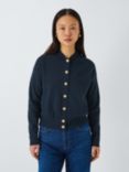 John Lewis Knitted Bomber, Navy