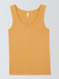 AND/OR Winnie Rib Vest Top, Yellow