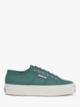 Superga 2740 Flatform Trainers, Green/Dusty