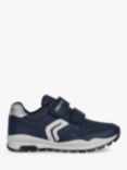 Geox Kids' Pavel Low-Cut Trainers, Navy