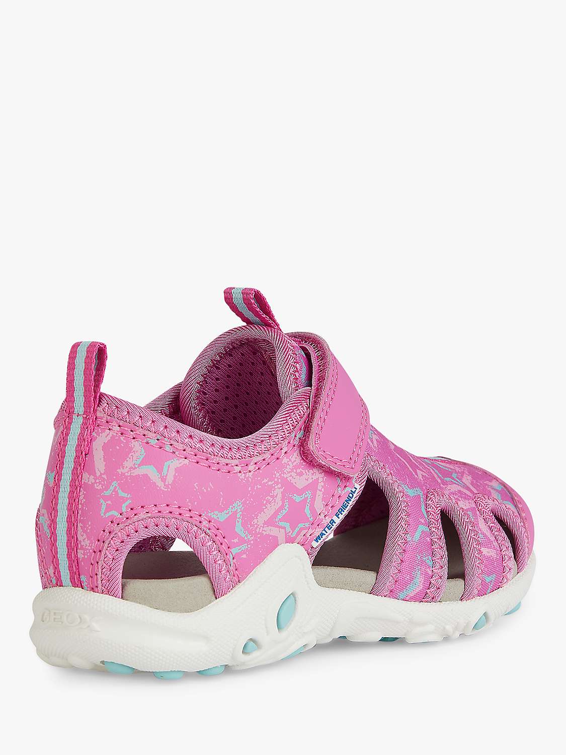 Buy Geox Kids' Whinberry Star Print Closed Toe Sandals Online at johnlewis.com