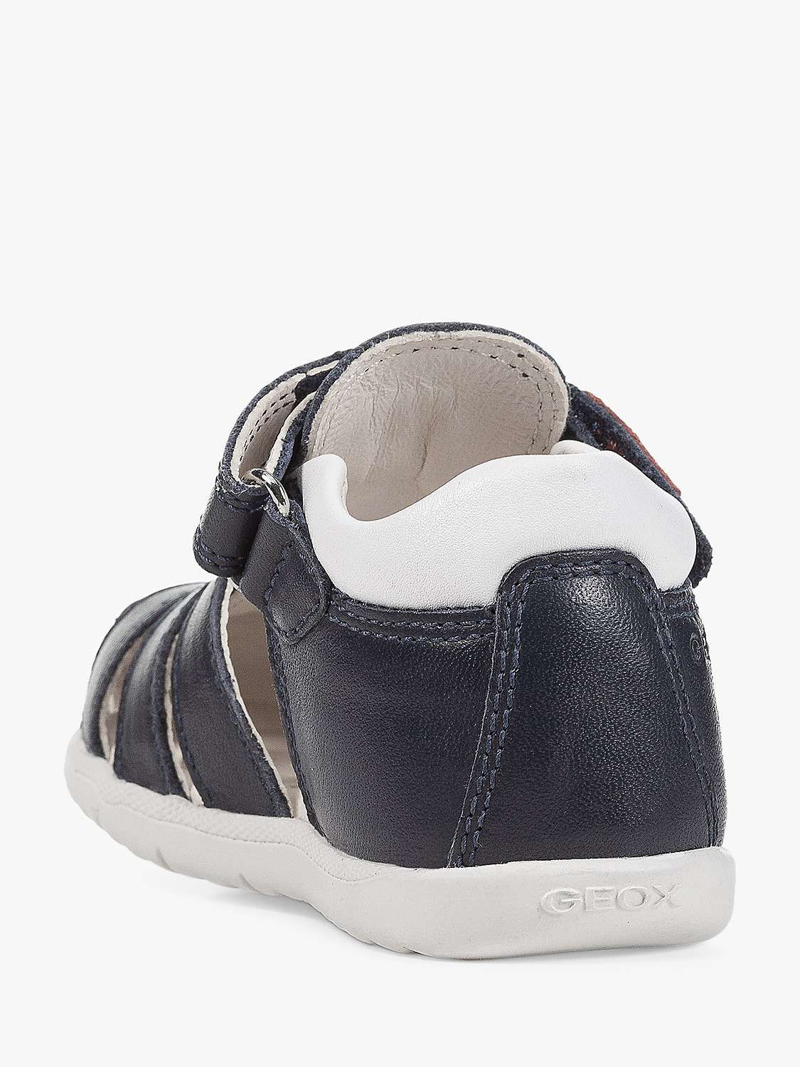 Buy Geox Kids' Macchia Leather Blend Pre-Walker Sandals Online at johnlewis.com