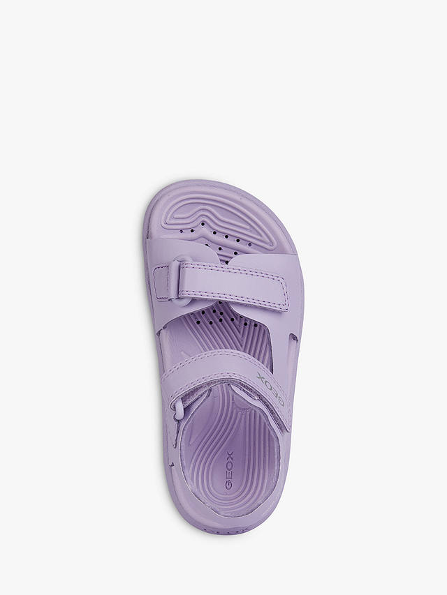 Geox Kids' Fusbetto Water Resistant Sandals, Lilac               