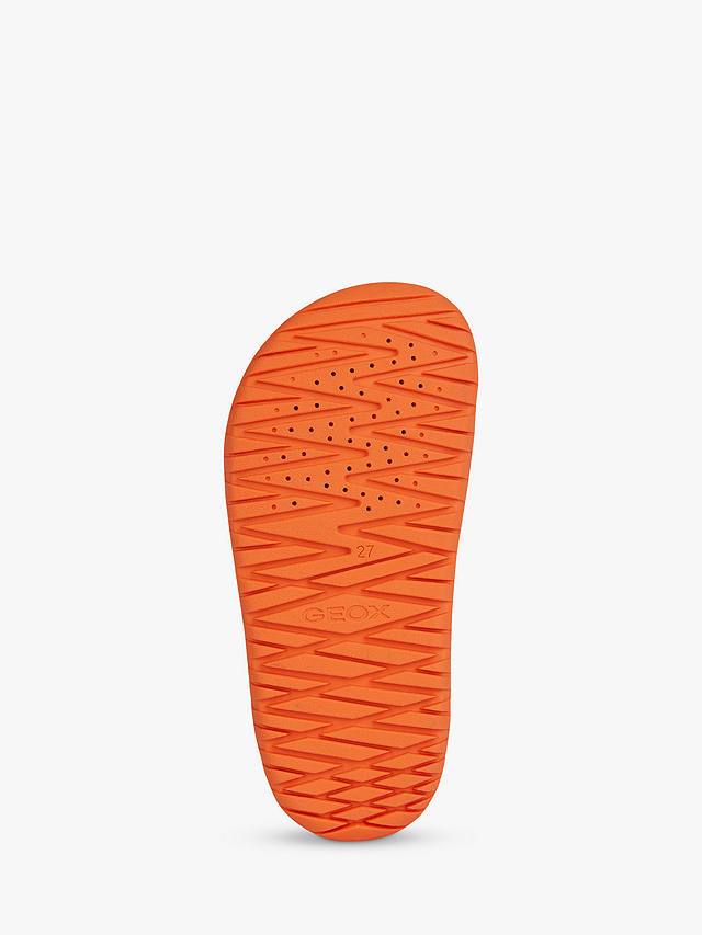 Geox Kids' Fusbetto Water Resistant Sandals, Orange              