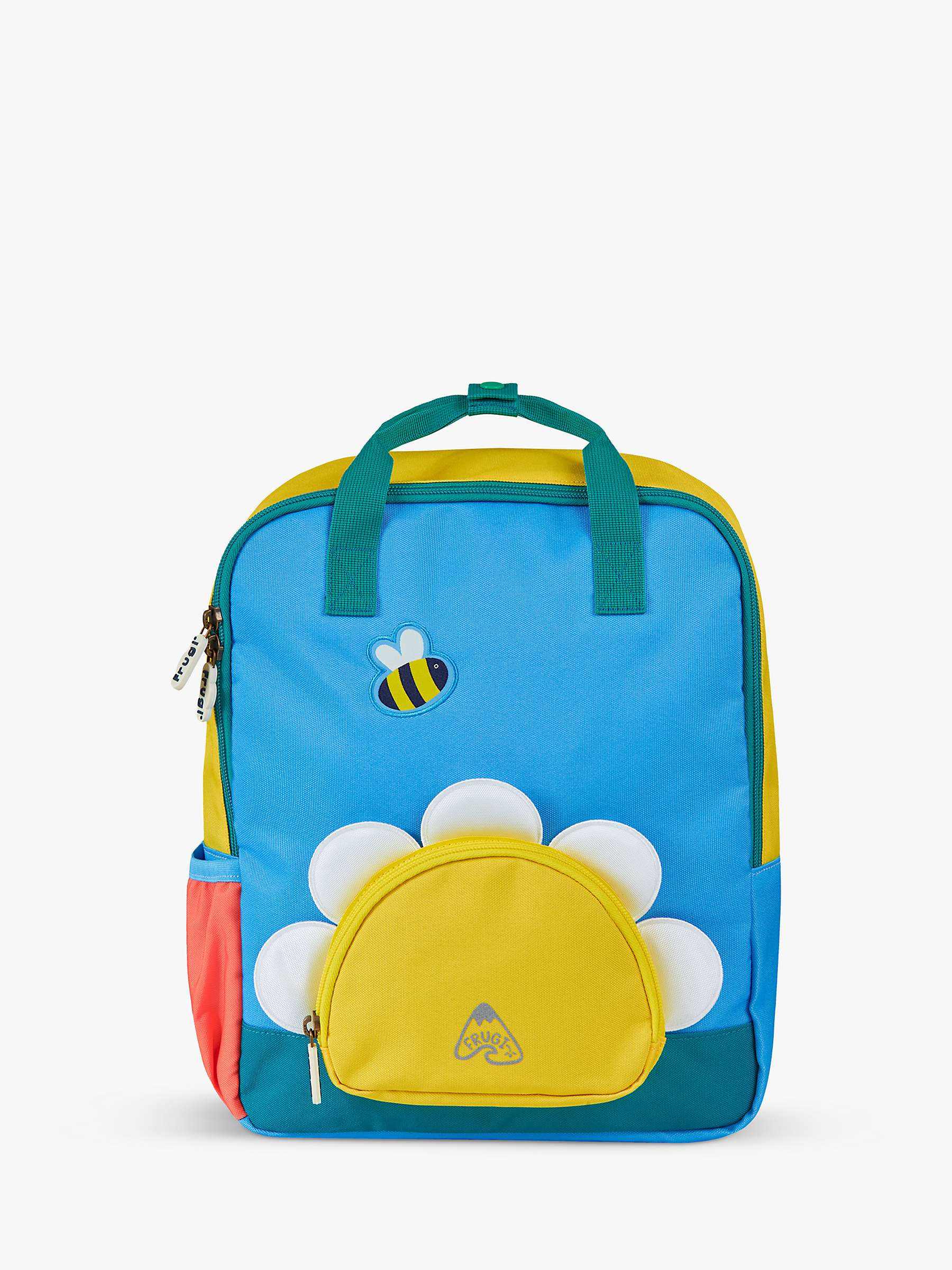 Buy Frugi Kids' Ramble Rainbow Daisy Backpack, Multi Online at johnlewis.com