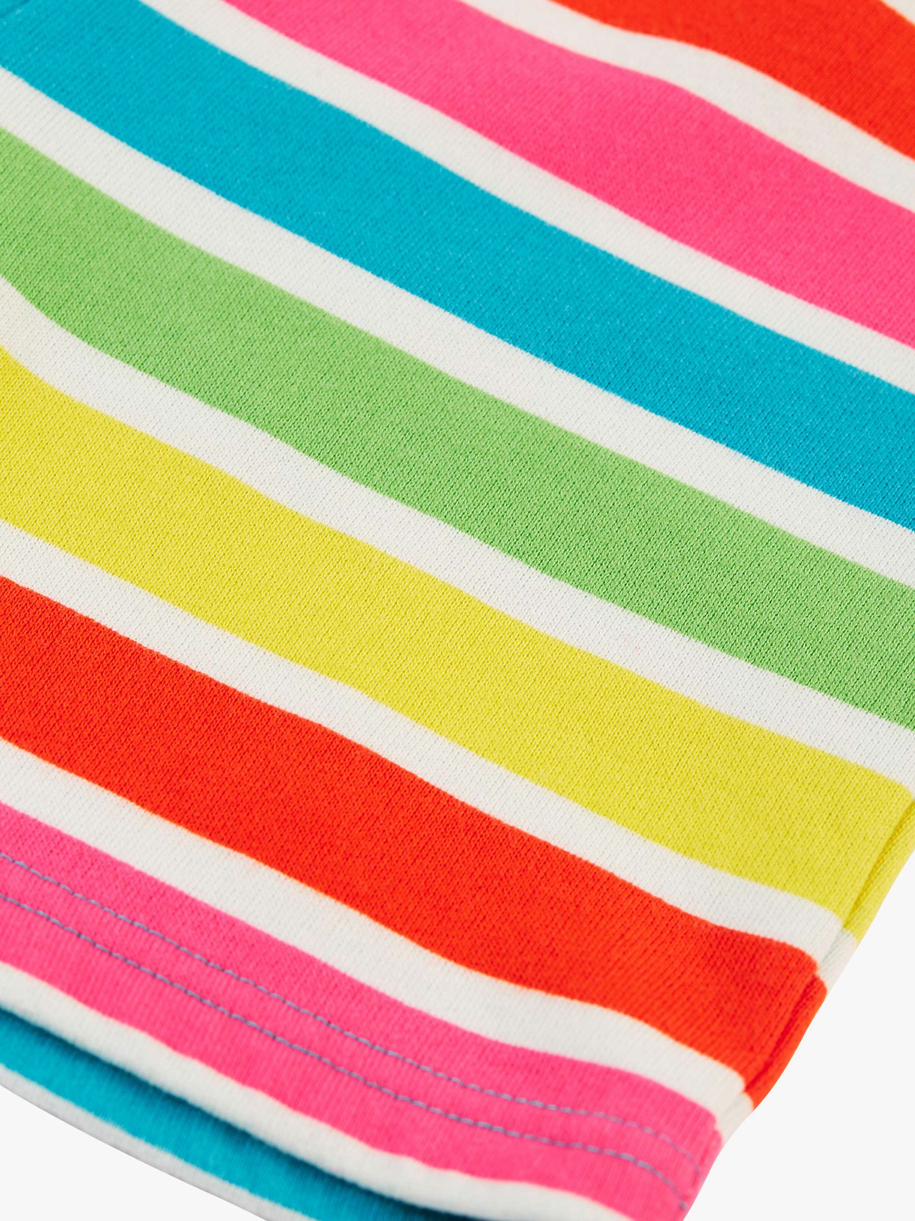 Buy Frugi Kids' Switch Sydney Rainbow Stripe Organic Cotton Shorts, Multi Online at johnlewis.com