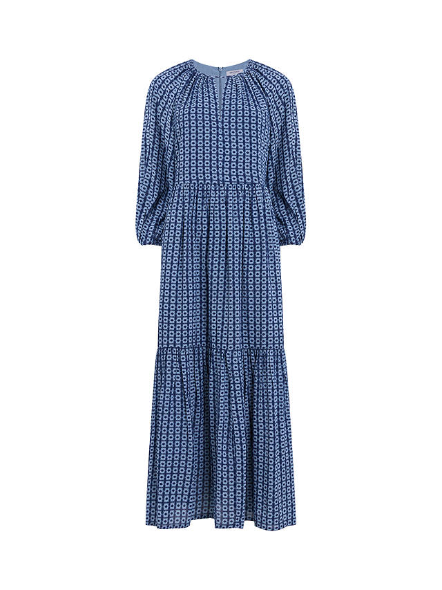 Great Plains Tangier Ecovero Maxi Dress, Blue