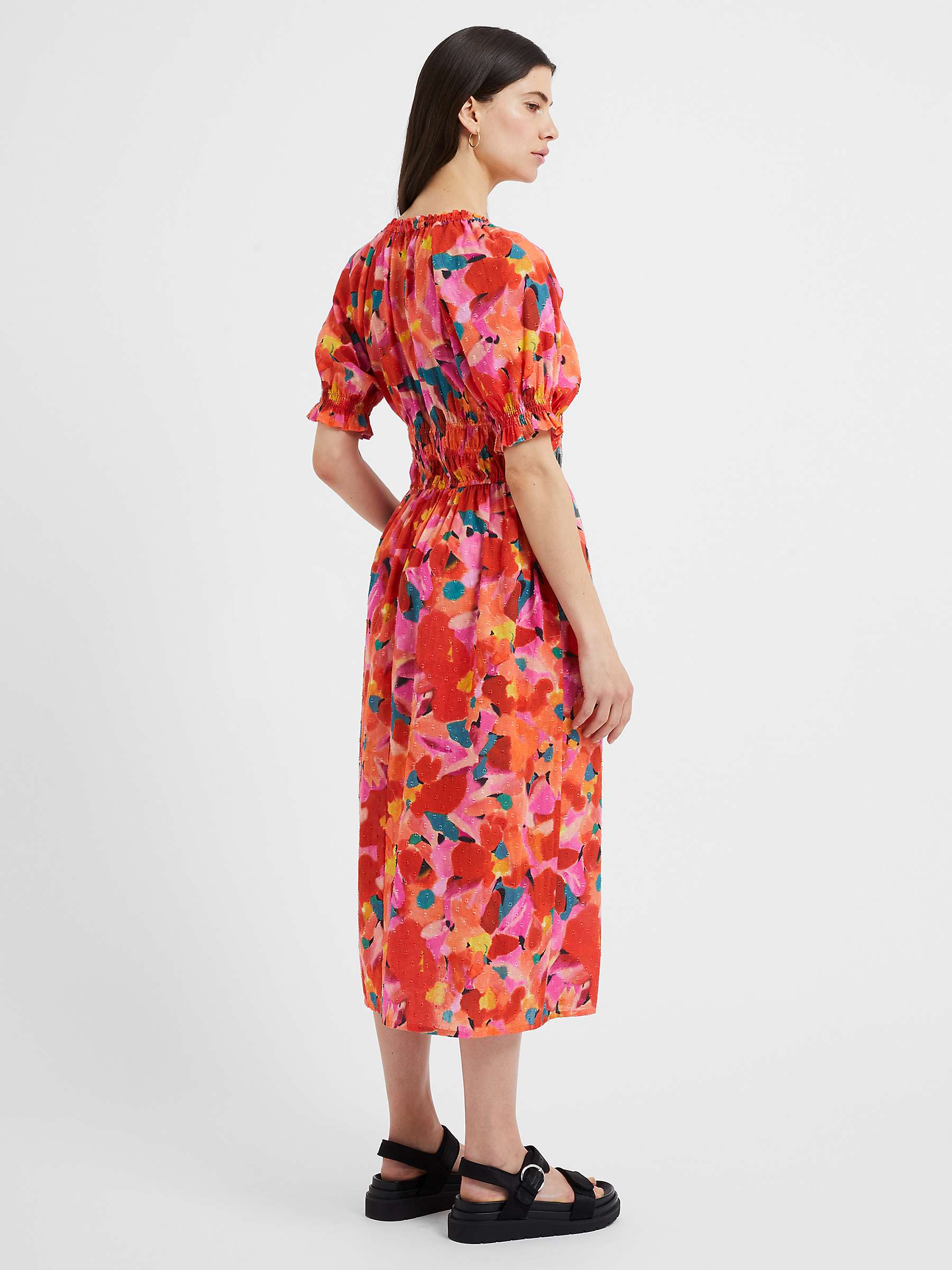Buy Great Plains Desert Flower Cotton Midi Dress, Multi Online at johnlewis.com