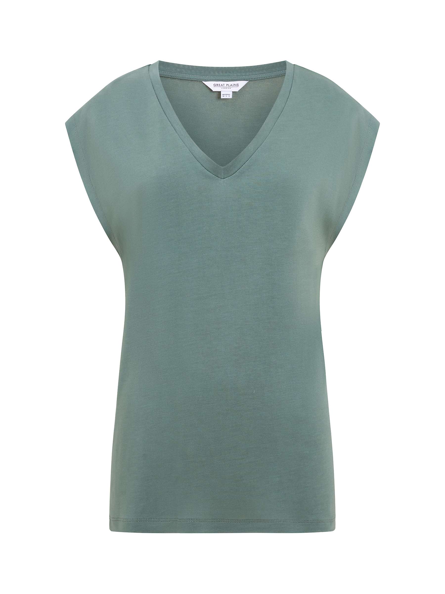 Buy Great Plains Soft Touch Jersey V-Neck Top Online at johnlewis.com