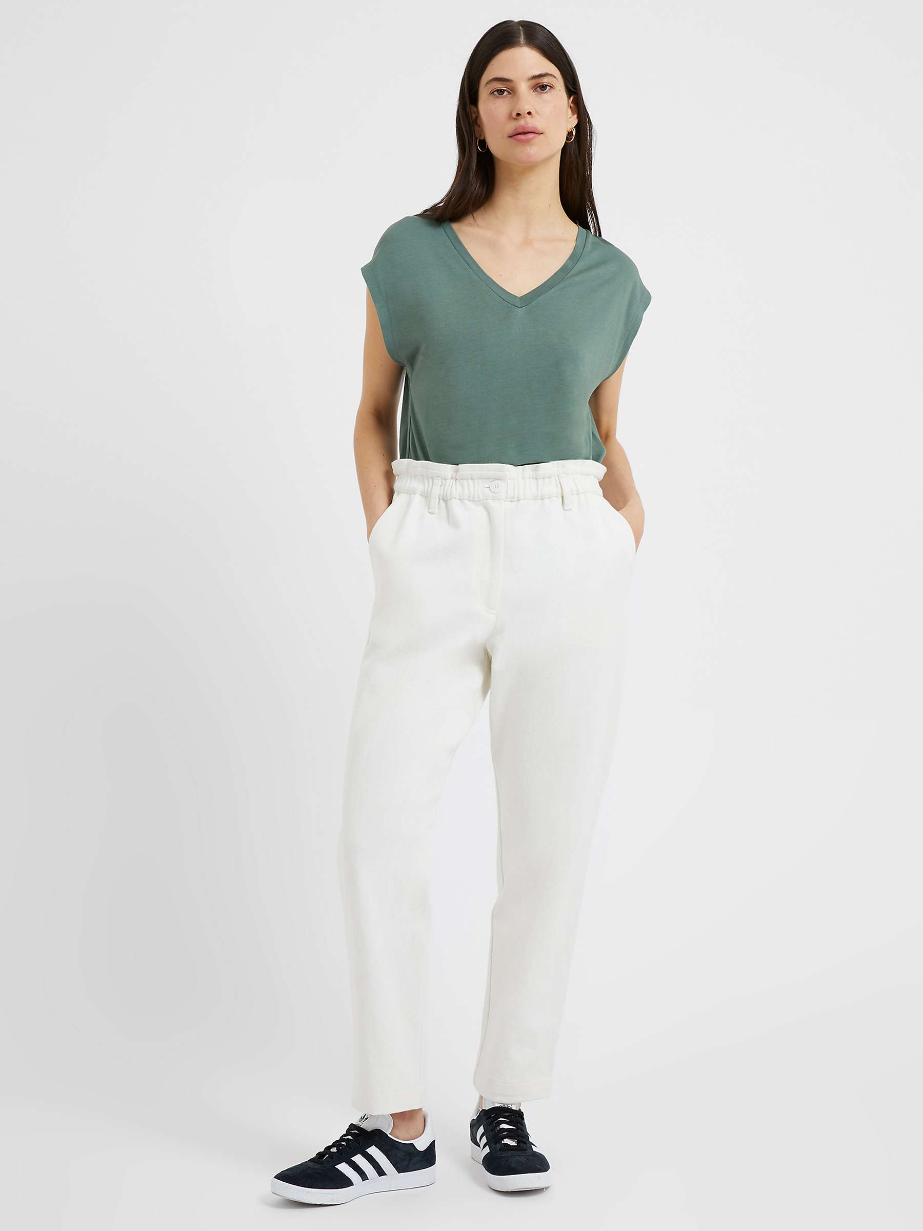 Buy Great Plains Soft Touch Jersey V-Neck Top Online at johnlewis.com