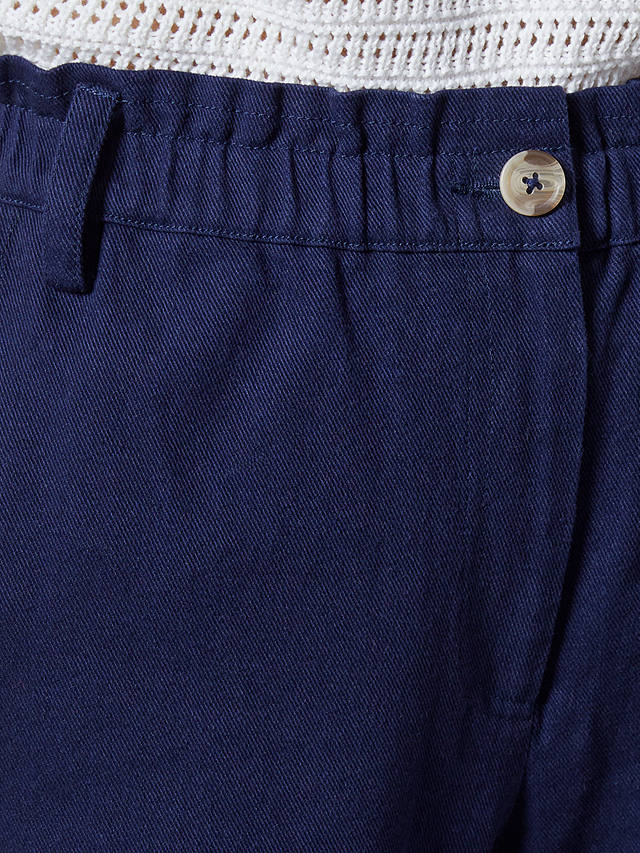 Great Plains Day Cotton Trousers, Summer Navy         