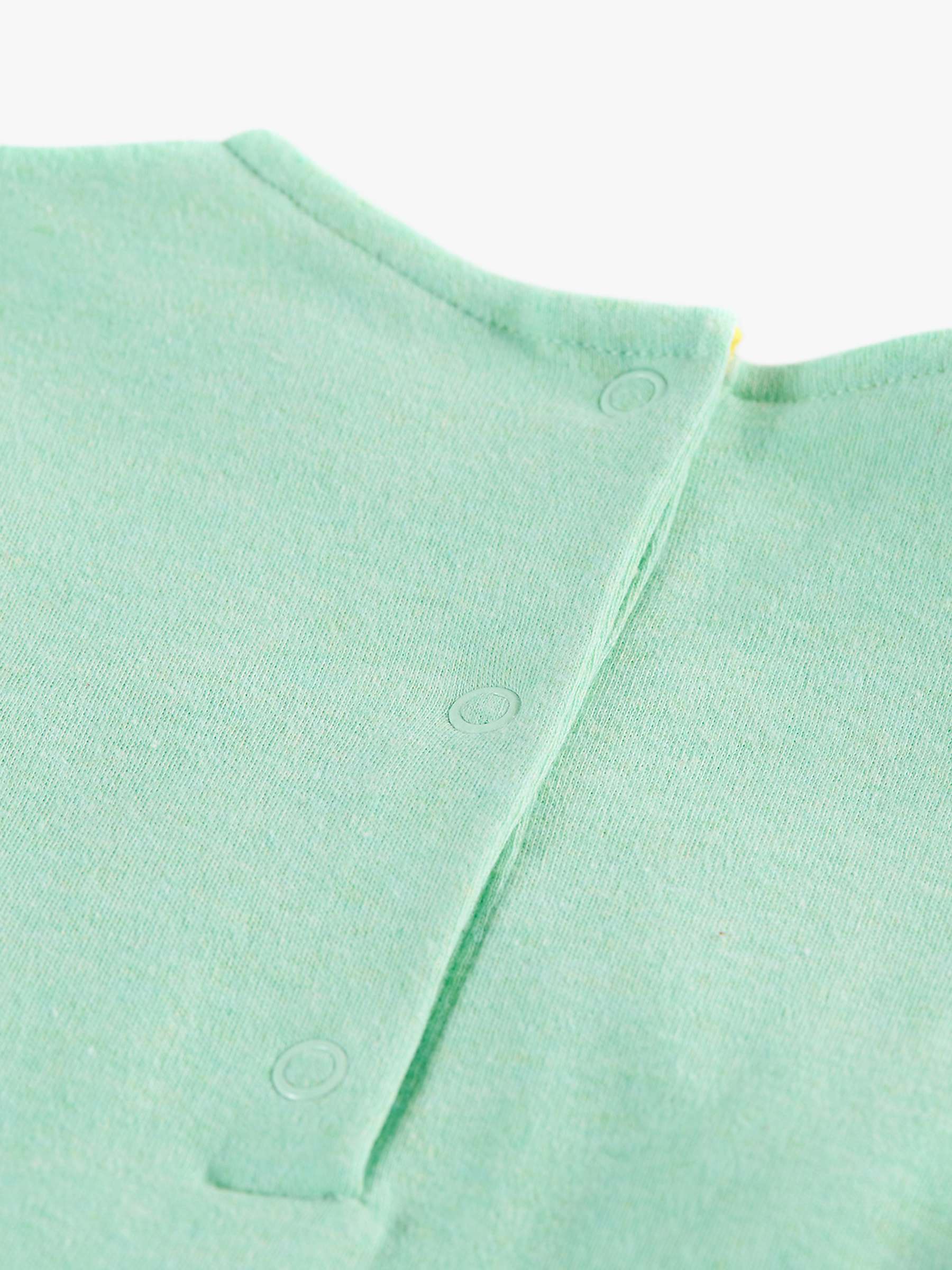 Buy Frugi Baby Organic Cotton Little Layla Applique Dress Online at johnlewis.com