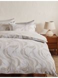 John Lewis Marbled Jacquard Bedding