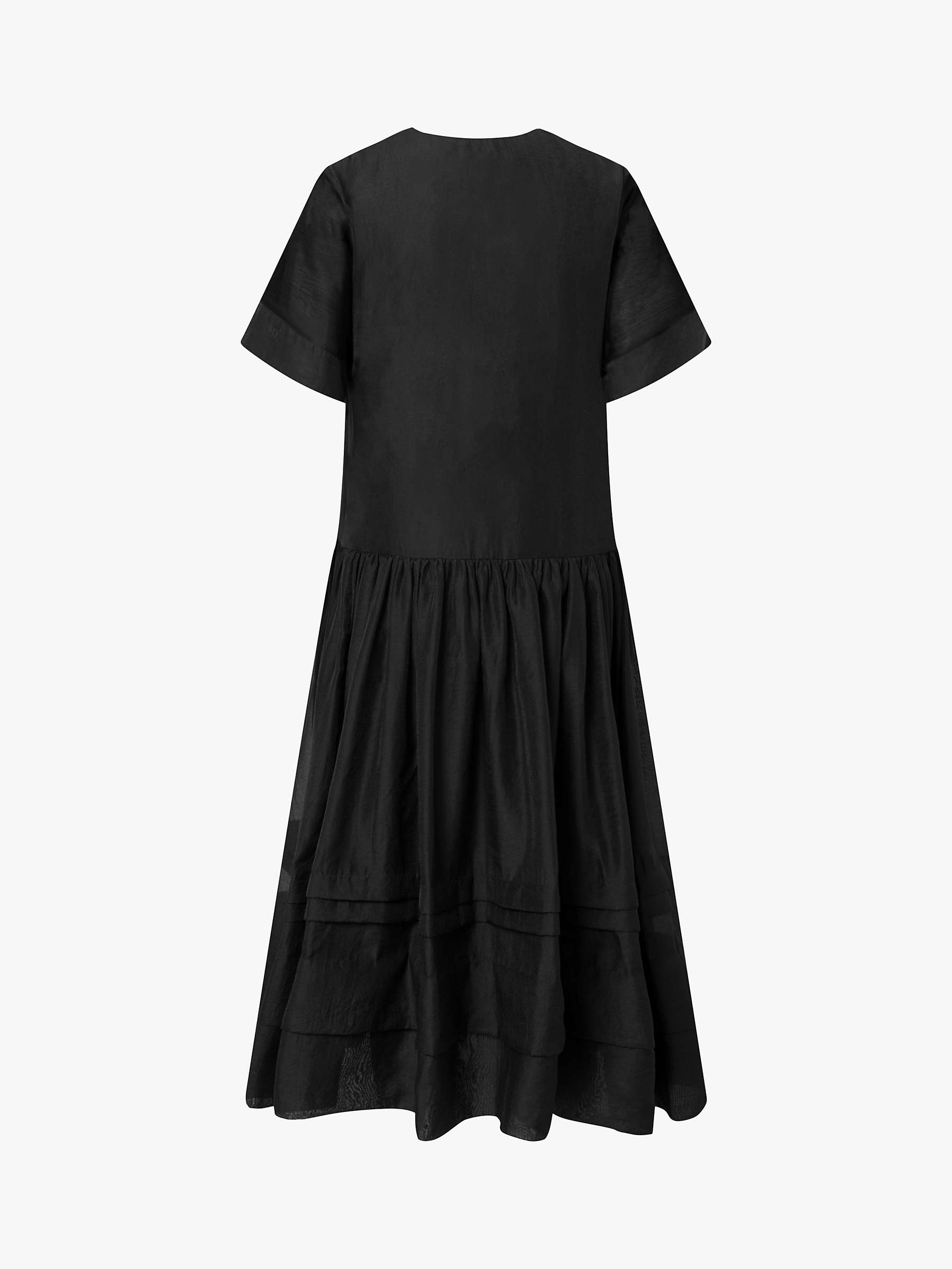 Buy Lovechild 1979 Hounda Tiered Midi Dress, Black Online at johnlewis.com