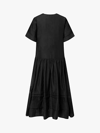 Lovechild 1979 Hounda Tiered Midi Dress, Black