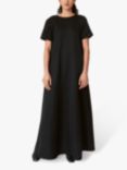 Lovechild 1979 Rosetta Wool Blend Maxi Dress, Black