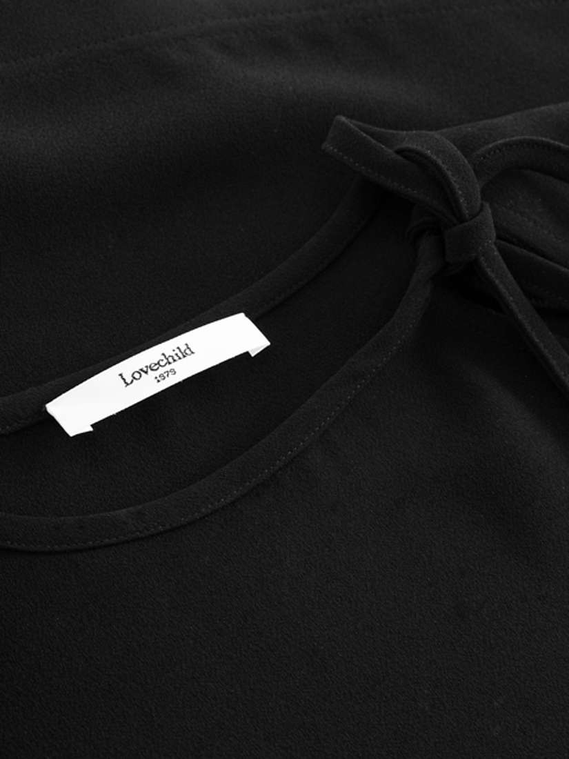 Buy Lovechild 1979 Akari Long Sleeve Blouse, Black Online at johnlewis.com