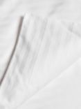 John Lewis Soft and Silky Satin Stripe 400 Thread Count Egyptian Cotton Duvet Cover Set