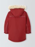 John Lewis Kids' Tech Parka, Red