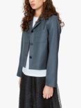 nué notes Aden Wool Jacket, Grey, Grey