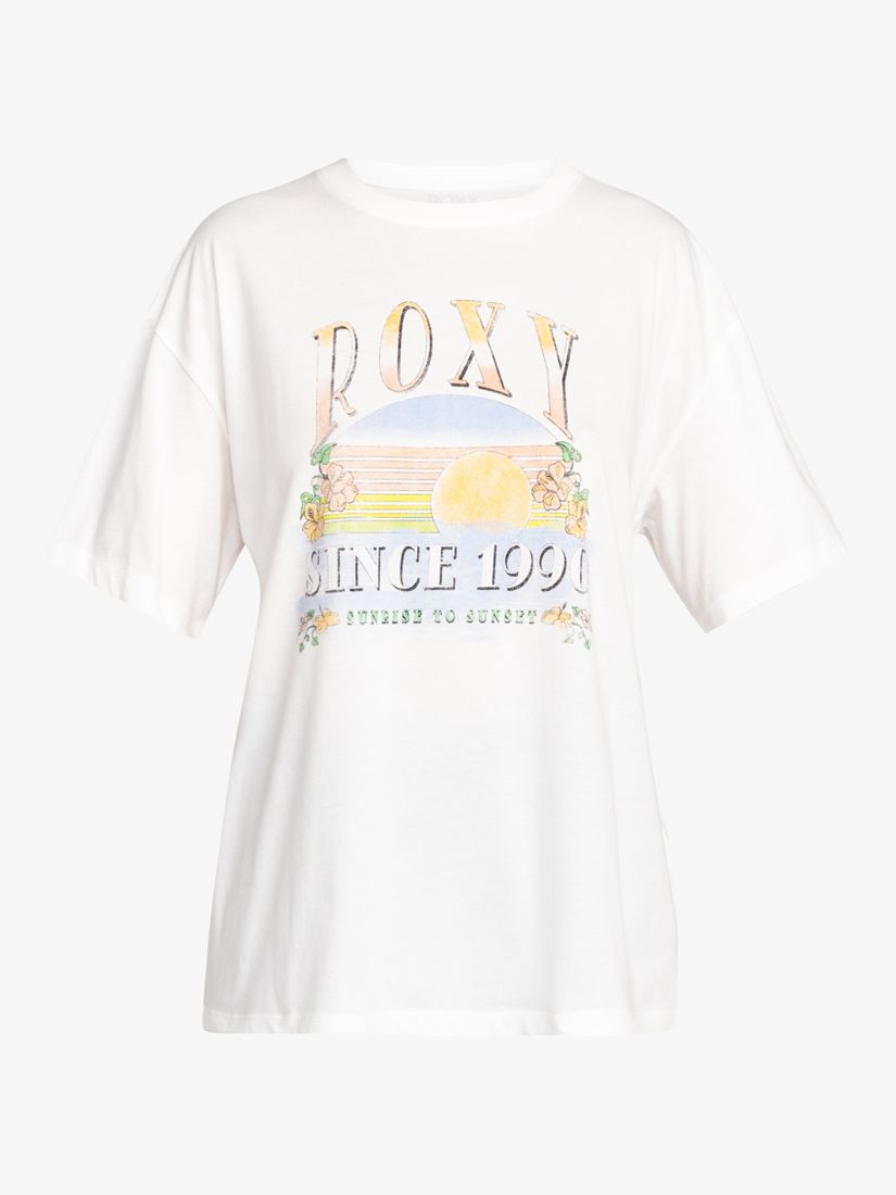 Roxy Dreamers Graphic T-Shirt, Snow White, XL