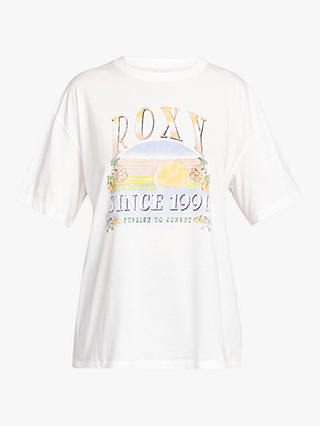Roxy Dreamers Graphic T-Shirt, Snow White