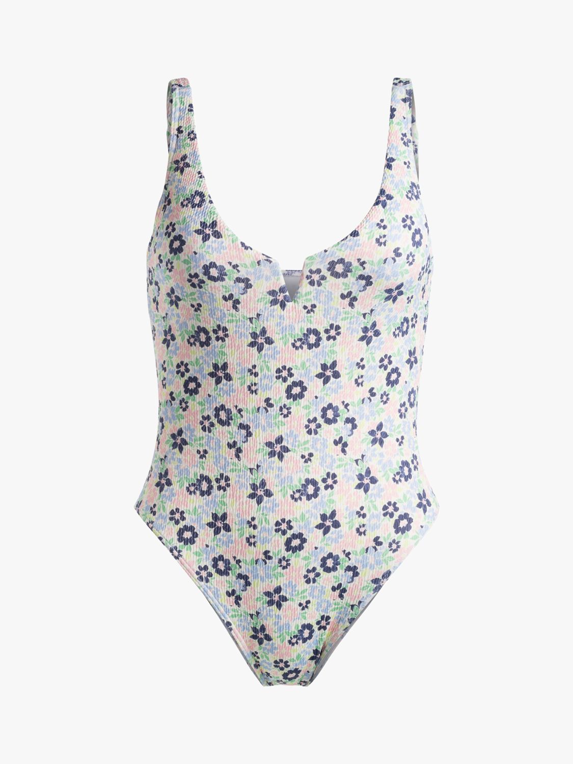 Roxy Bel Air Floral Print Swimsuit, Multi, XL