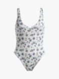 Roxy Bel Air Floral Print Swimsuit, Multi
