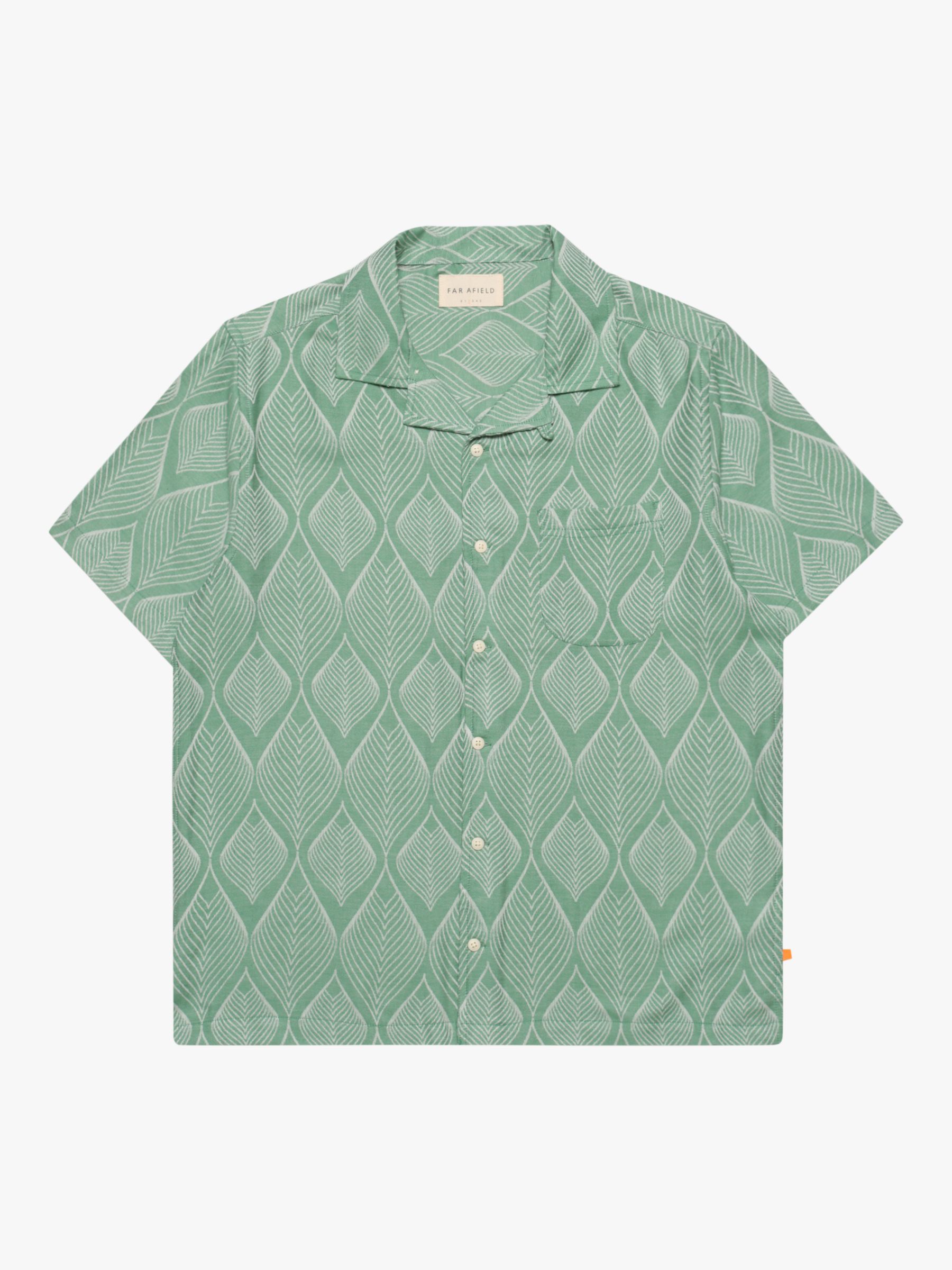 Far Afield Stachio Short Sleeve Shirt, Green, S