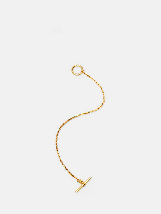 HUSH Harlow T-Bar Bracelet, Gold