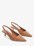 Mango Tachi Studded Slingback Court Shoes