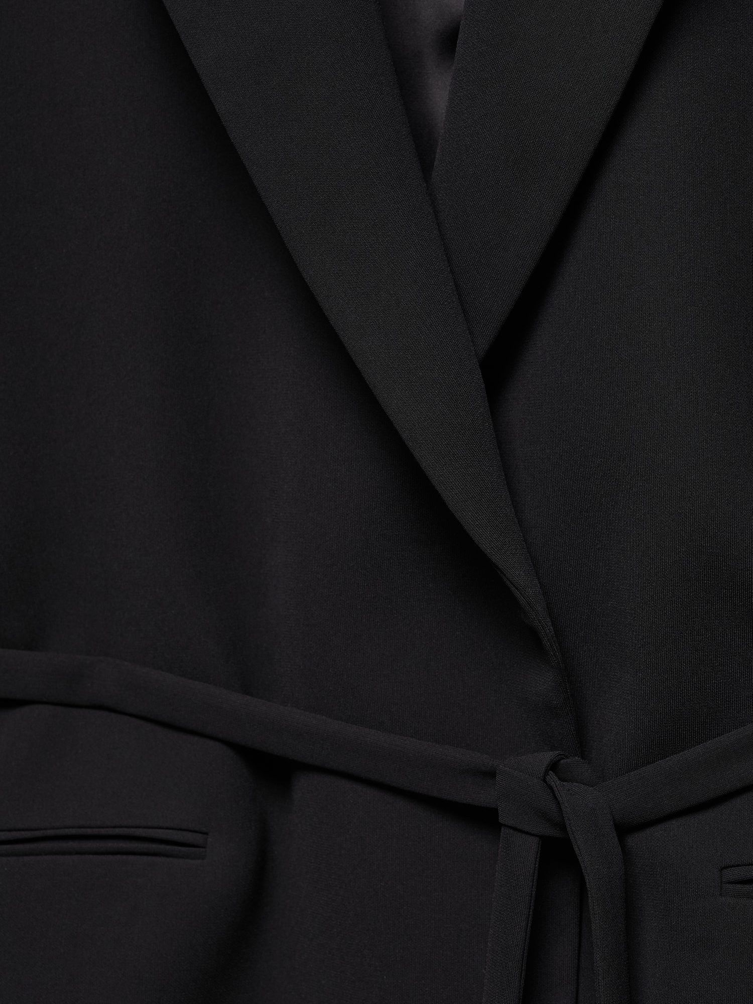 Buy Mango Tortuga Suit Blazer, Black Online at johnlewis.com