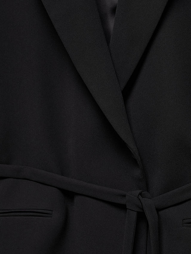Mango Tortuga Suit Blazer, Black