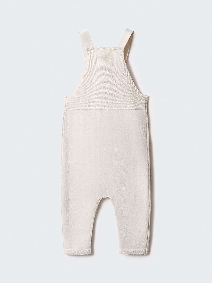 Buy Mango Baby Patch Pocket Knit Dungarees Online at johnlewis.com