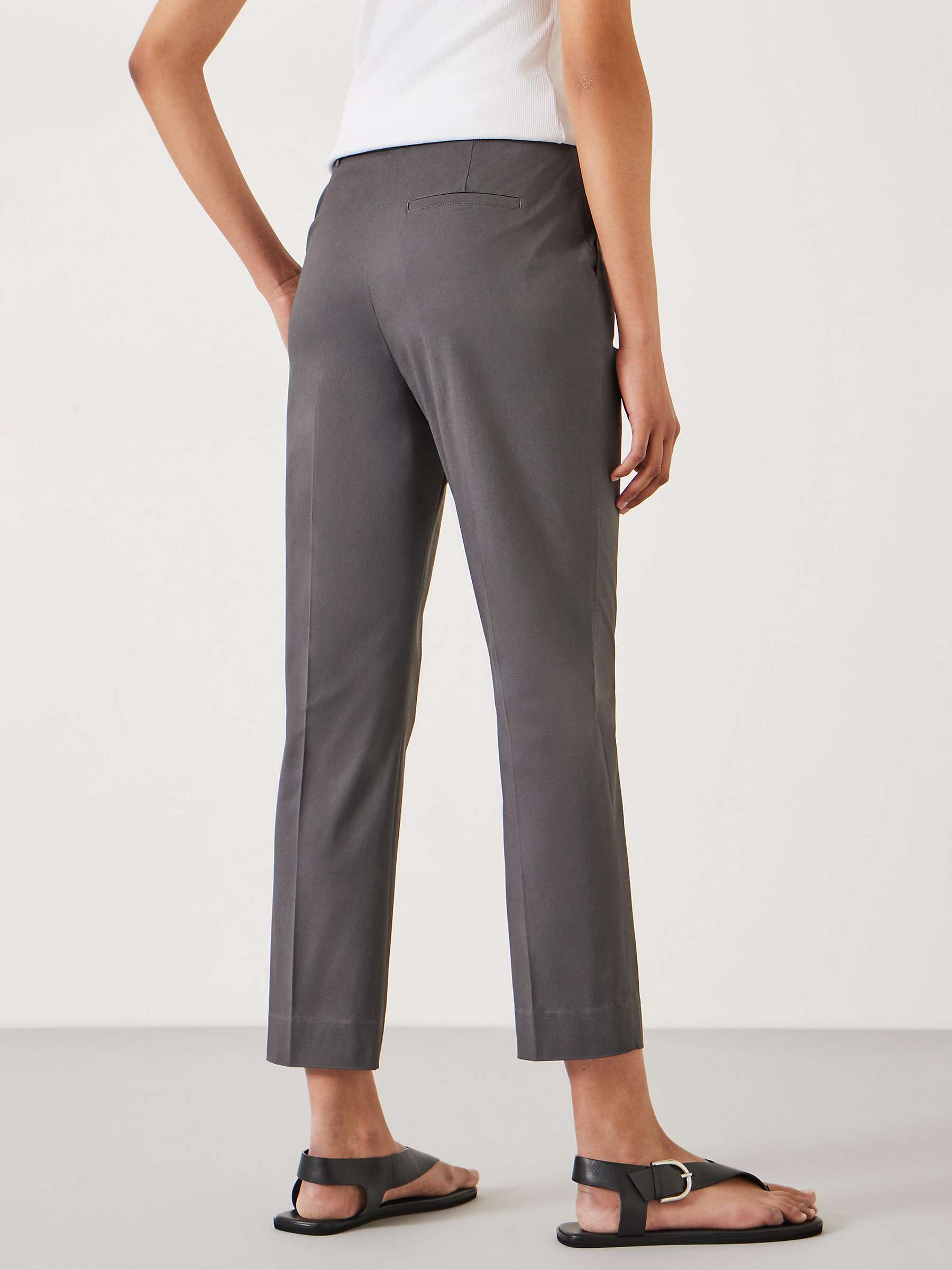 Buy HUSH Hayes Cigarette Cotton Trousers Online at johnlewis.com