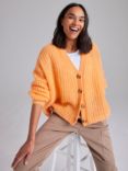 Cape Cove Sirena Alpaca Mohair Blend Cardigan, Apricot